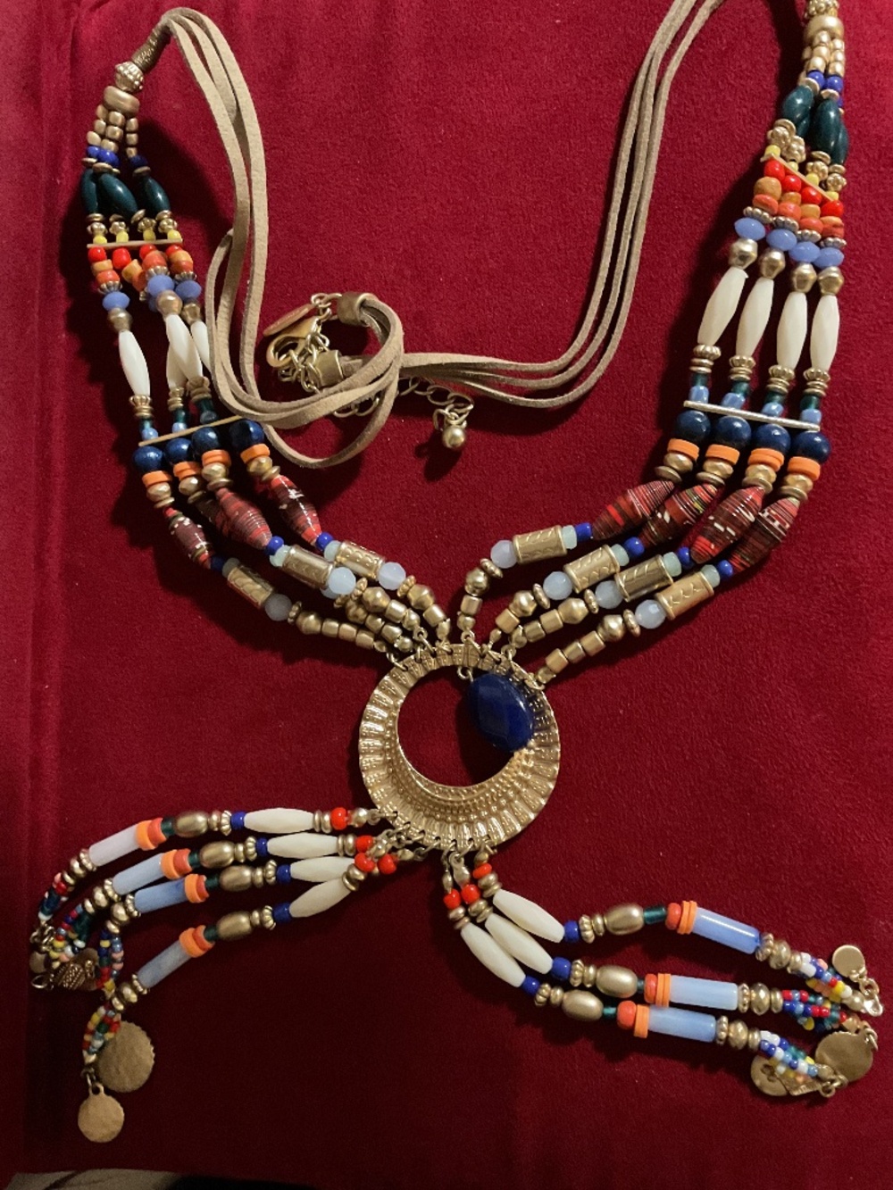 Chicos Multi color neckace